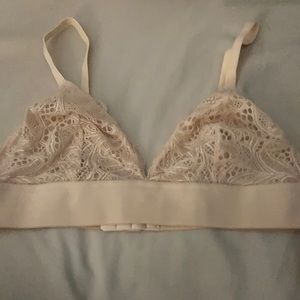 Lovely long lined lace bralette